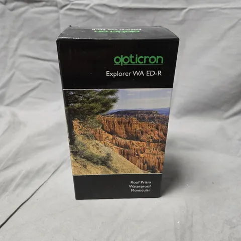 BOXED OPTICRON EXPLORER WA ED-R 8X42 MONOCULAR