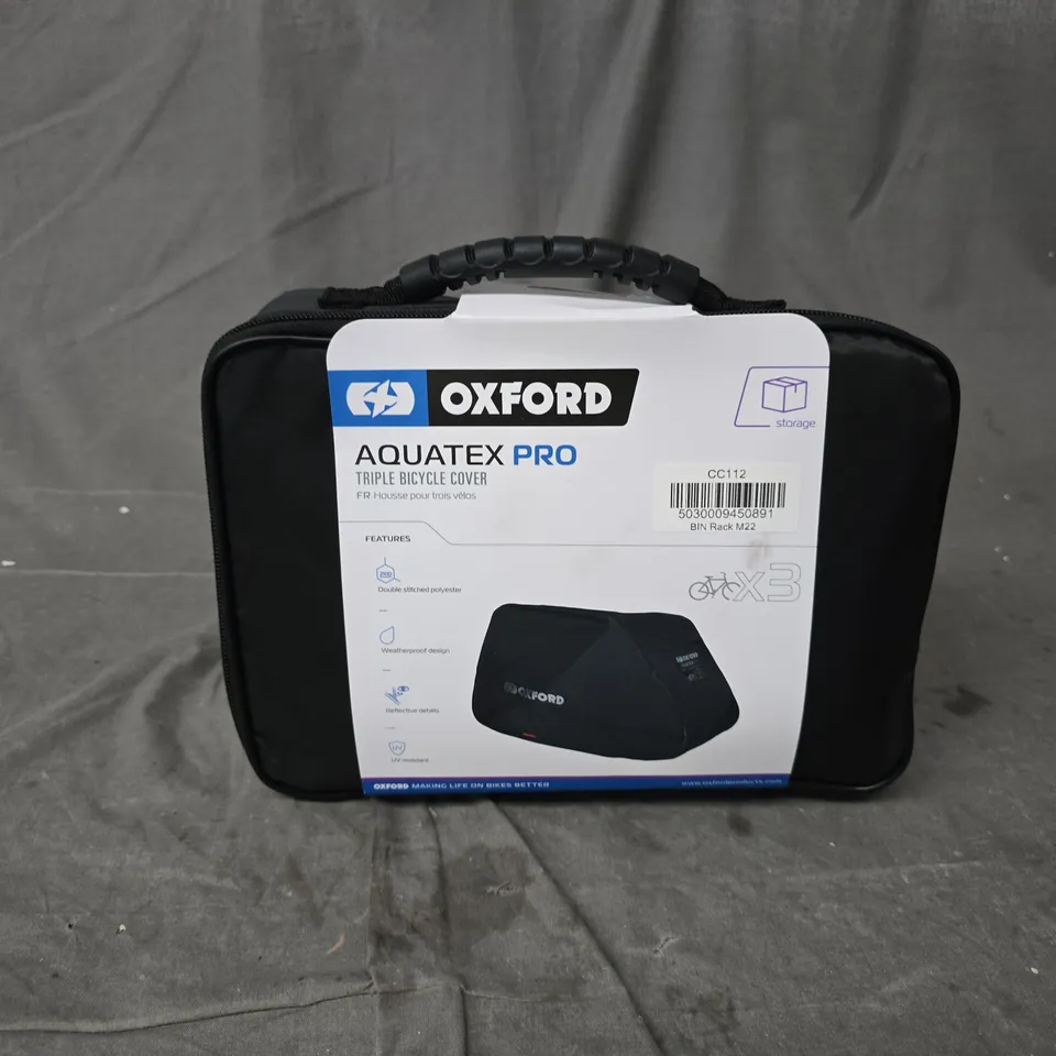 OXFORD AQUATEX PRO TRIPLE BICYCLE COVER