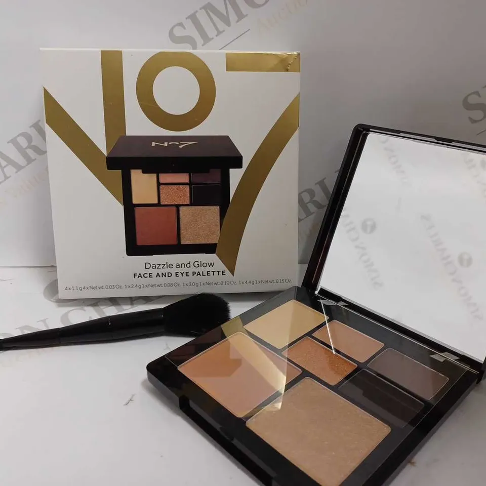 NO.7 DAZZLE&GLOW FACE AND EYE PALETTE