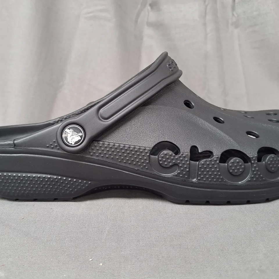 PAIR OF CROCS BAYA CLOGS IN BLACK UK SIZE M11/W12