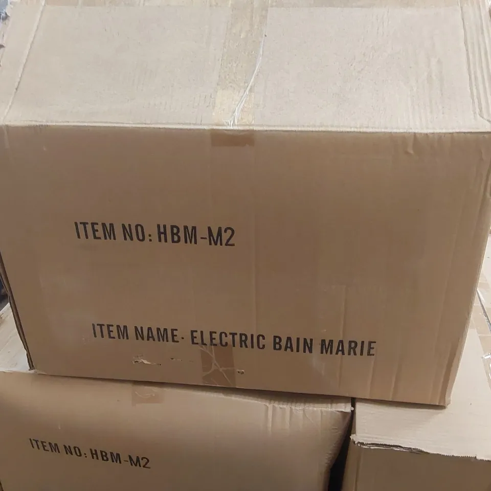 BOXED ELECTRIC BAIN MARIE - HBM-M2