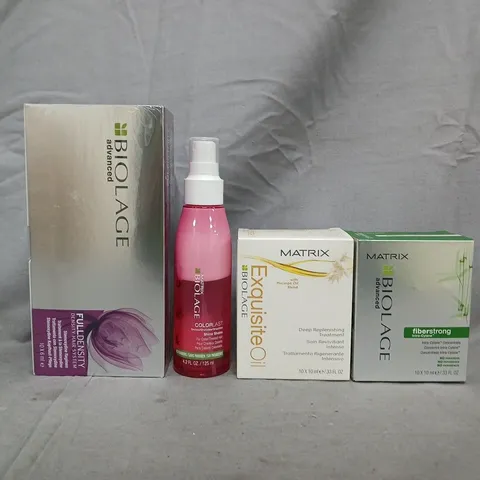 BOX OF APPROXIMATELY 10 ASSORTED MATRIX BIOLAGE COSMETIC ITEMS - COLLECTION ONLY