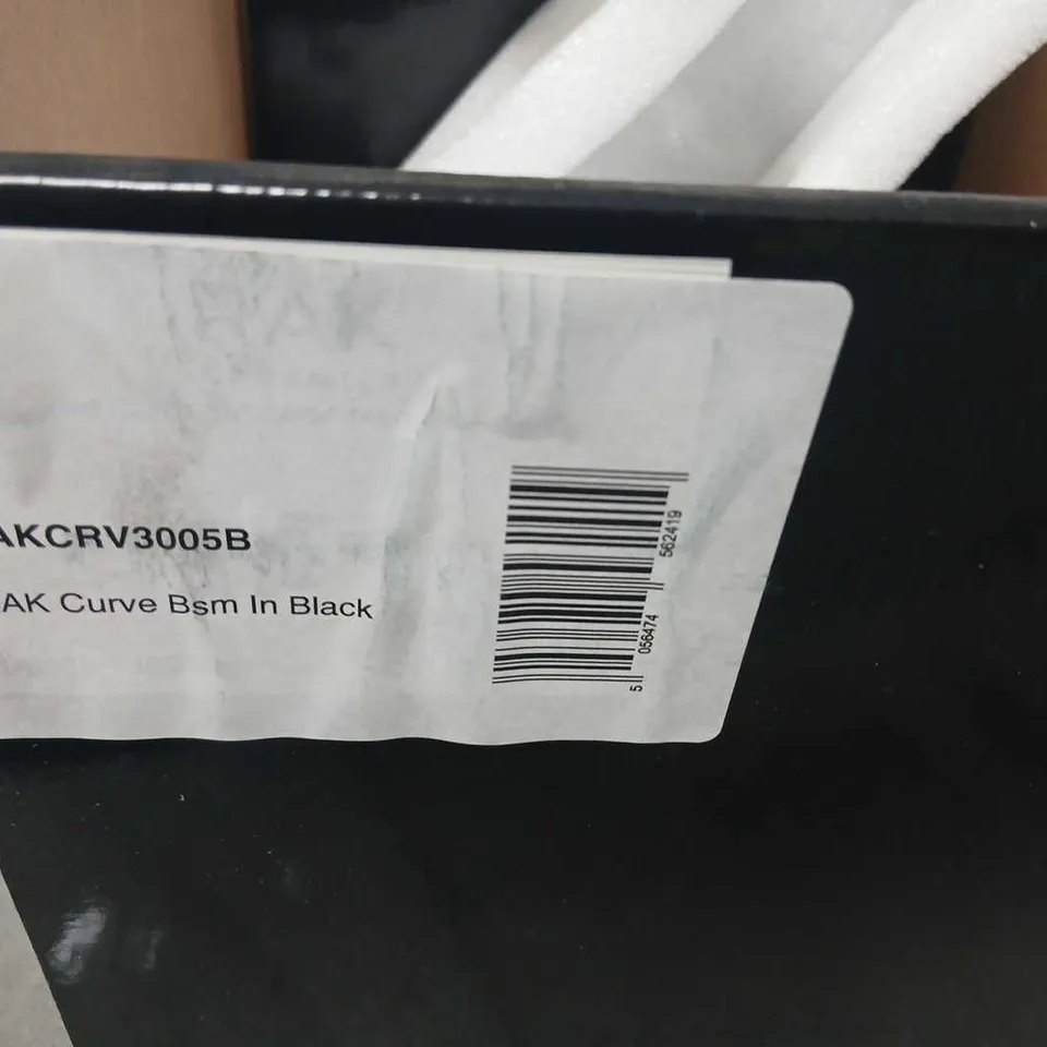 RAK CURVE BASIN MIXER TAP IN BLACK – MODEL RAKCRV3005B