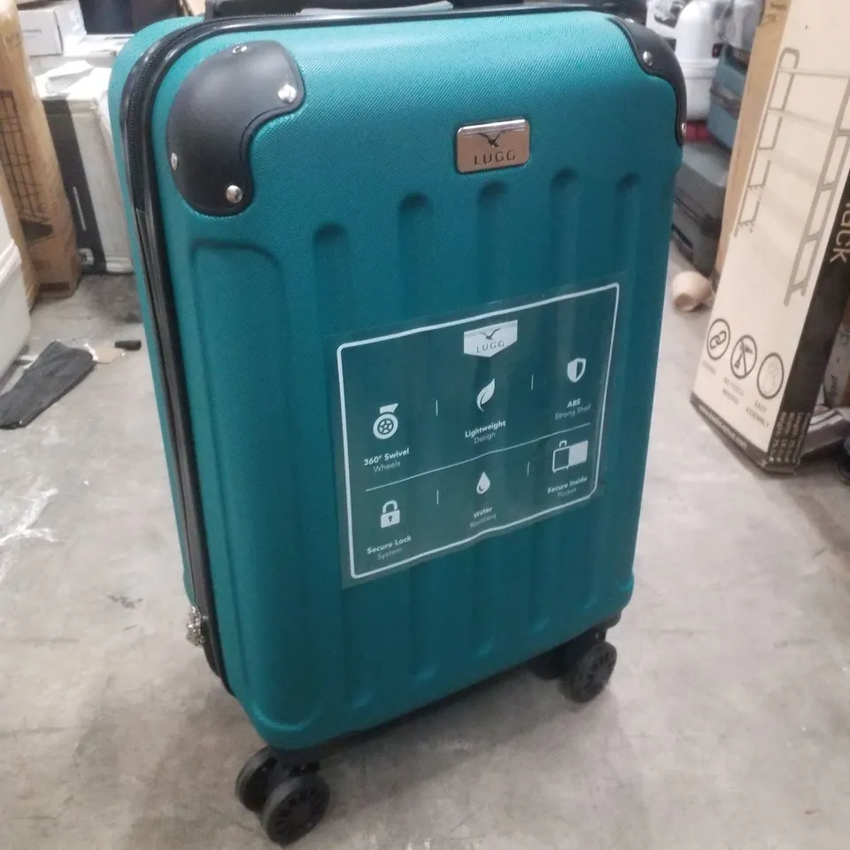LUGG SKYWANDER LIGHTWEIGHT 20" TRAVEL LUGGAGE - TEAL