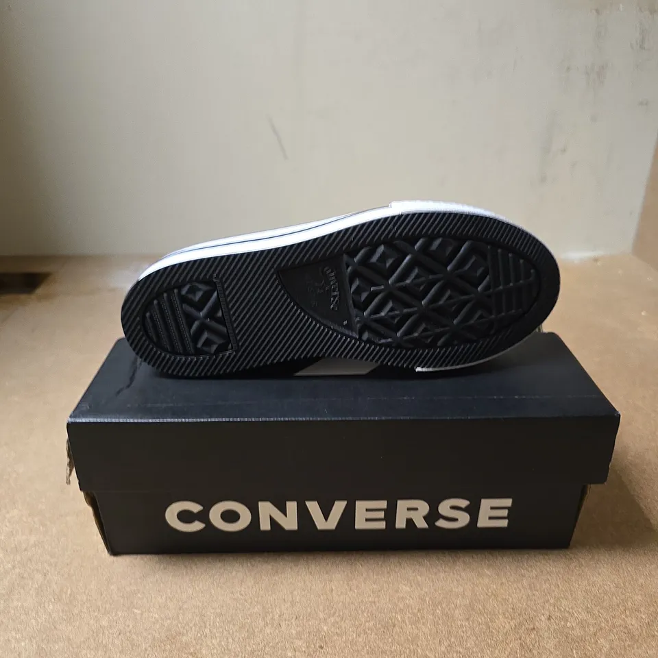 CONVERSE CHUCK TAYLOR ALL STAR HIGH-TOP SNEAKERS – BLACK, YOUTH 1.5
