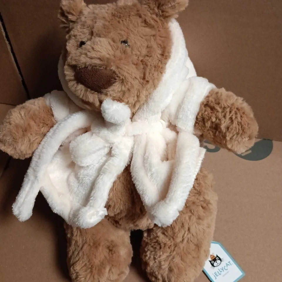 JELLYCAT BARTHOLOMEW BEAR BATHROBE