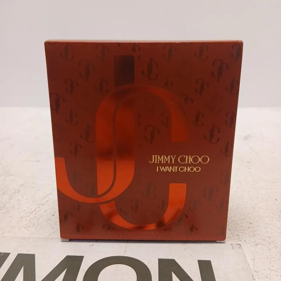 JIMMY CHOO I WANT CHOO PERFUME & BODY LOTION SET – 60ML + 100ML, BOXED
