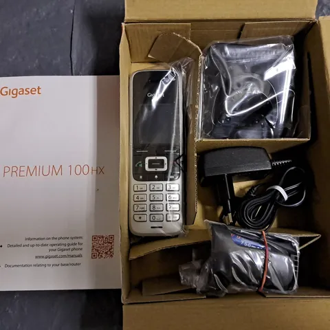 BOXED GIGASET PREMIUM 100 HX HANDS FREE HOME PHONE