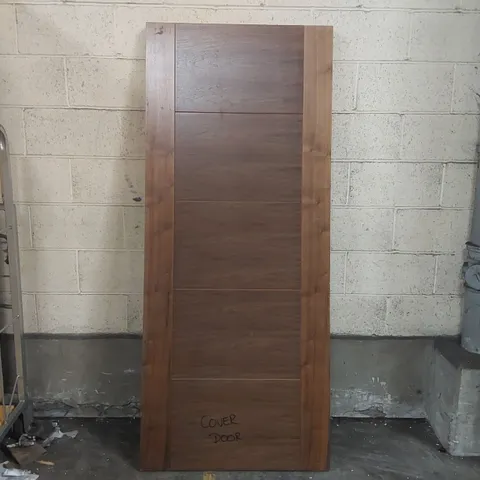 SOLID WOOD COVER DOOR - APPROXIMATELY 198.5 x 84cm