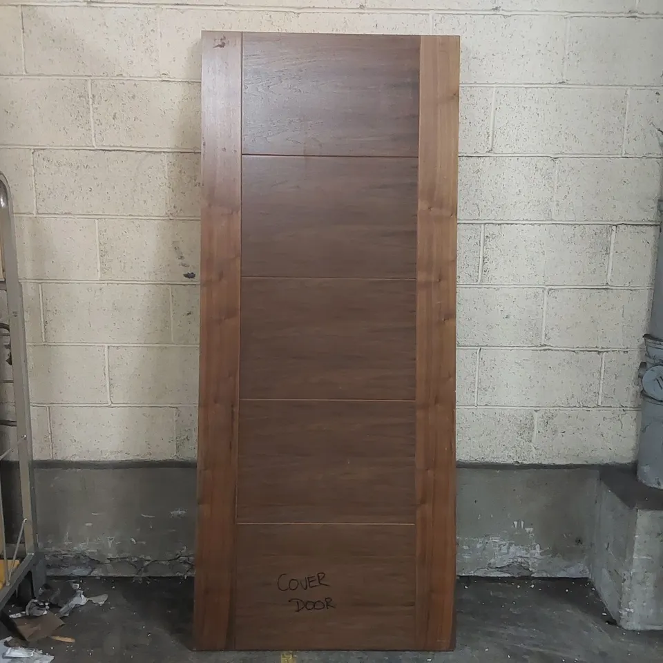 SOLID WOOD COVER DOOR - APPROXIMATELY 198.5 x 84cm