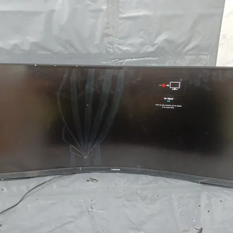 SAMSUNG C34G55TWWP CURVED COLOUR DISPLAY UNIT - COLLECTION ONLY