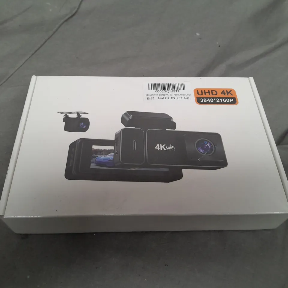 4K WIFI DASH CAM 