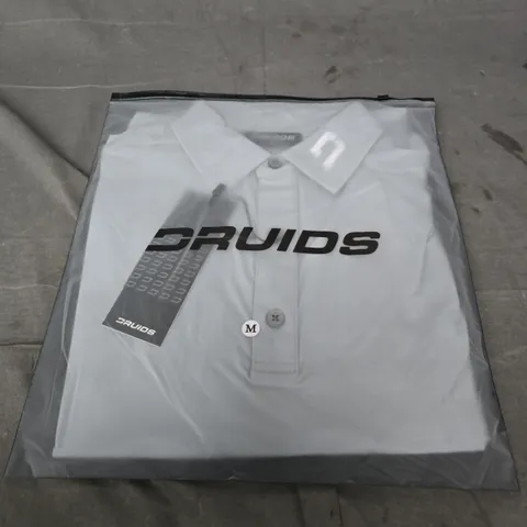 DRUIDS ELITE POLO SHIRT – GREY, SIZE M