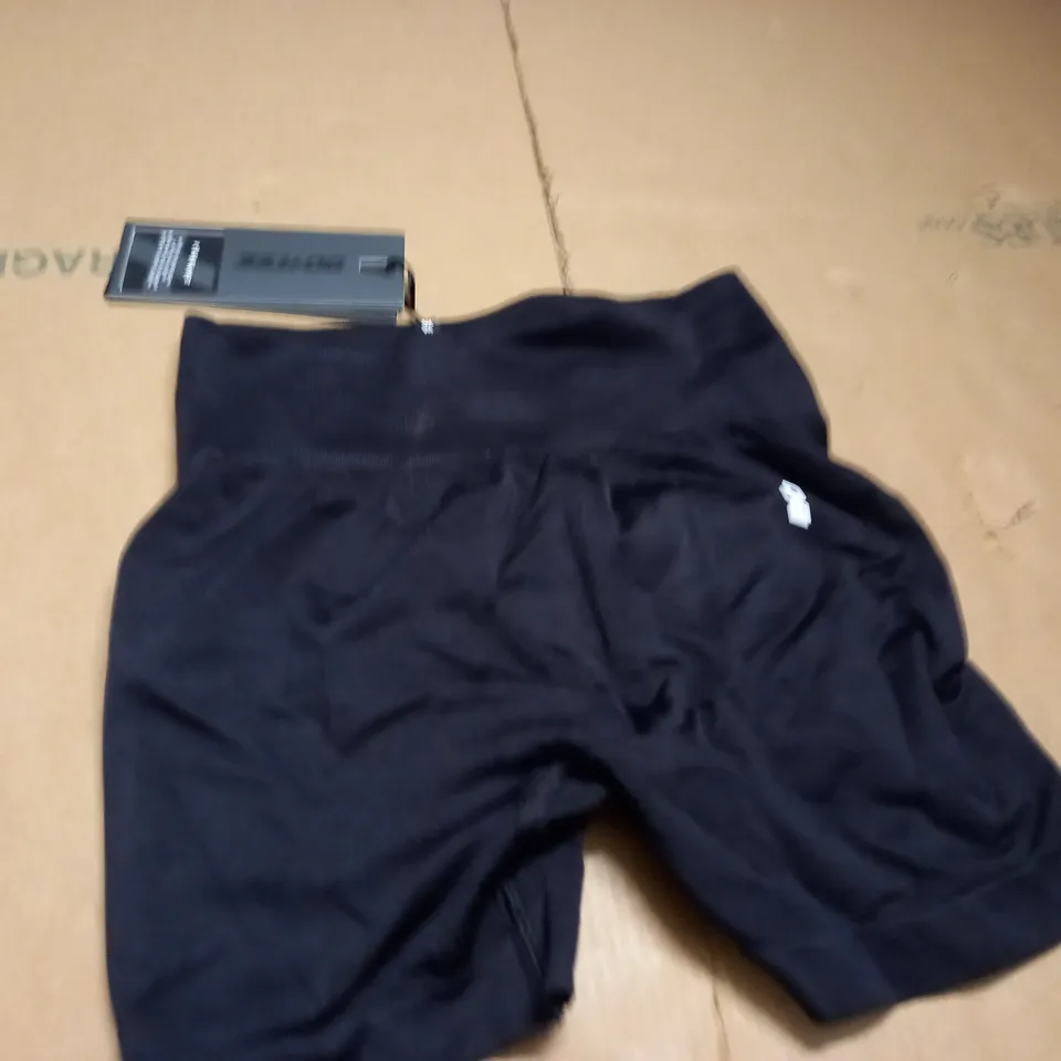 BO+TEE BLACK SPORTS SHORTS - XS
