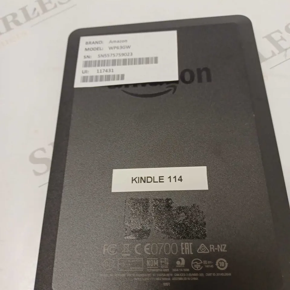 AMAZON KINDLE WP63GW