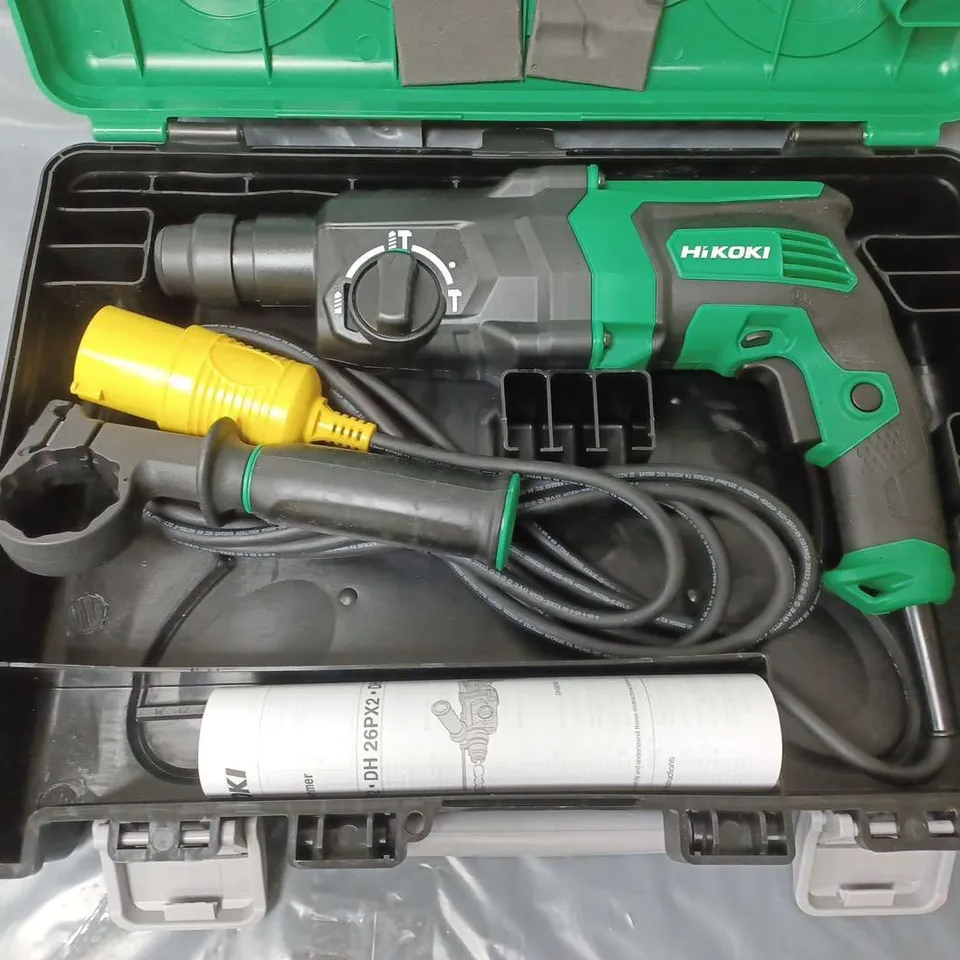 HIKOKI ROTARY HAMMER DRILL (DH24PX2)