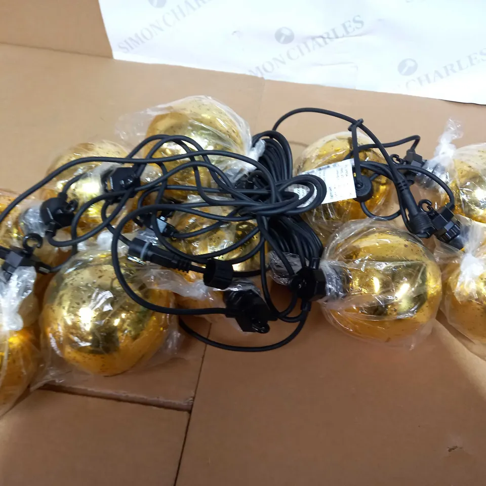 JOHN LEWIS FESTOON LIGHTS 10 PURE WHITE LEDS