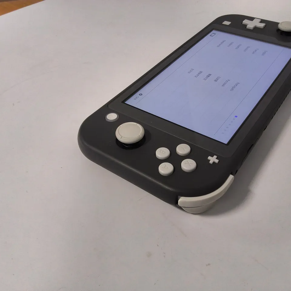 UNBOXED NINTENDO SWITCH LITE HDH-001 HANDHELD GAMES CONSOLE IN GREY