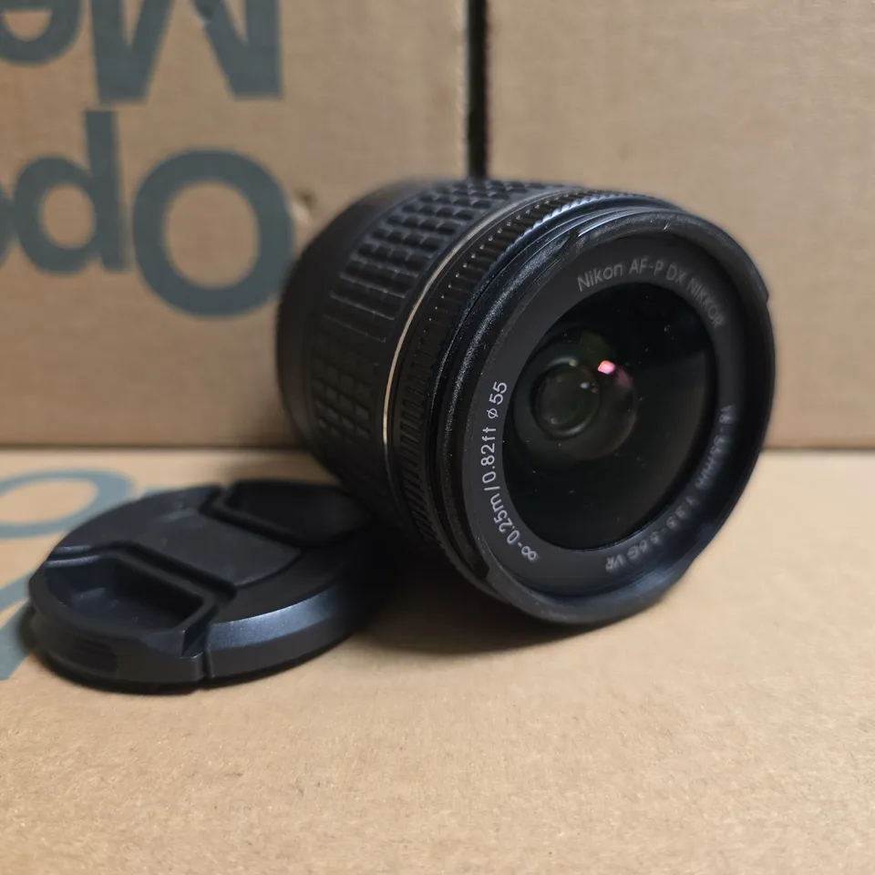 NIKON AF-P DX NIKKOR 18-55MM F/3.5-5.6G VR LENS