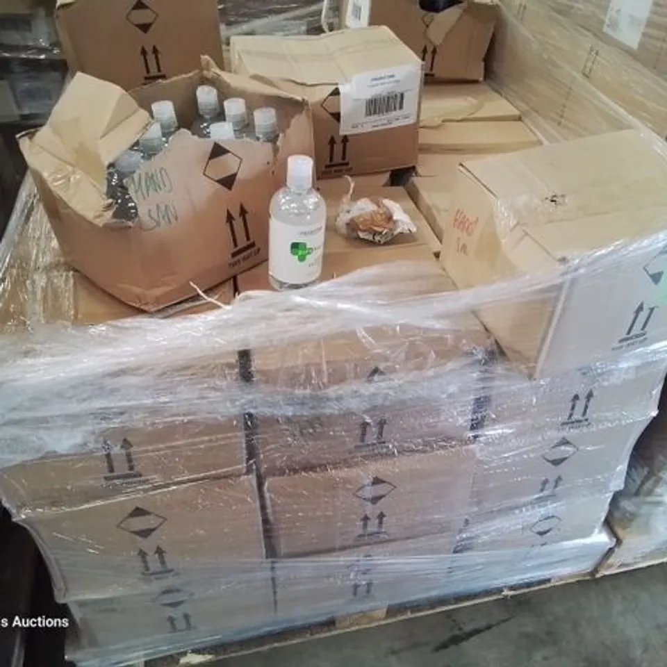 PALLET OF APPROXIMATELY 50 CASE EACH CONTAINING 12 × 500ml HAND HYGIENE GEL