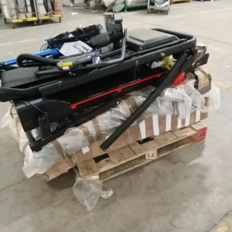 PALLET OF ASSORTED INCOMPLETE OR DAMAGED TREADMILLS
