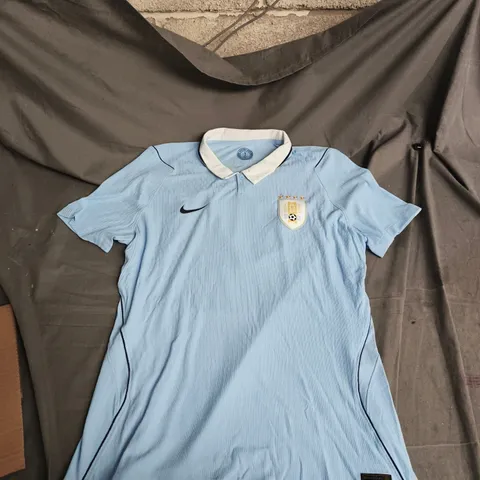 NIKE OFFICIAL URAGUAY LIGHT BLUE FOOTBALL JERSEY β MEN'S UK L