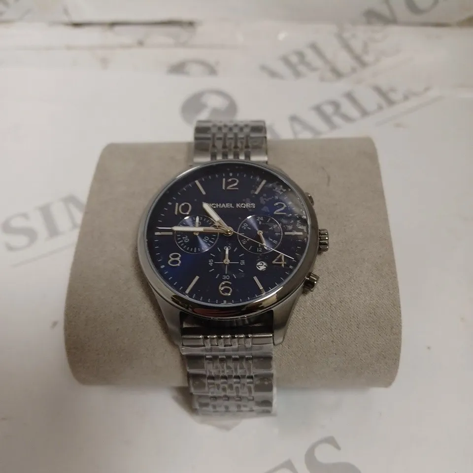 MICHAEL KORS MENS BLUE DIAL MERRICK WATCH