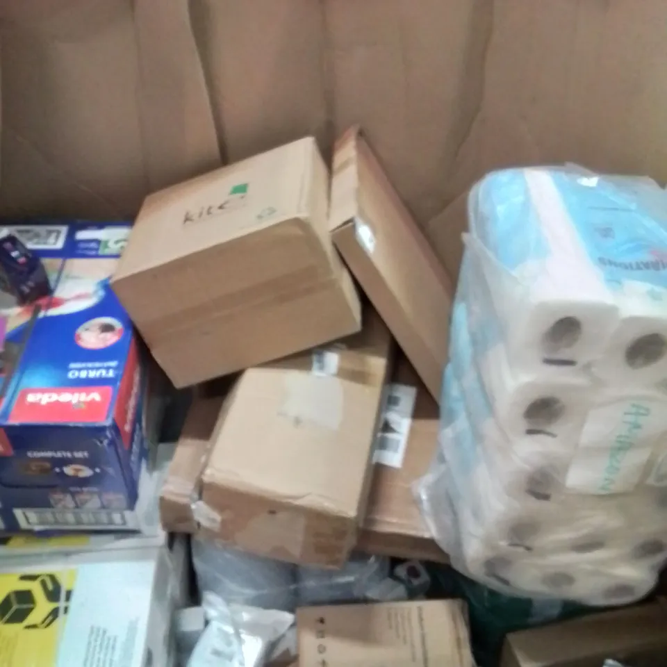 PALLET OF ASSORTED HOUSEHOLD GOODS AND PRODUCTS TO INCLUDE;SONARIN PRAM,AIR COOLER,55" DRAW