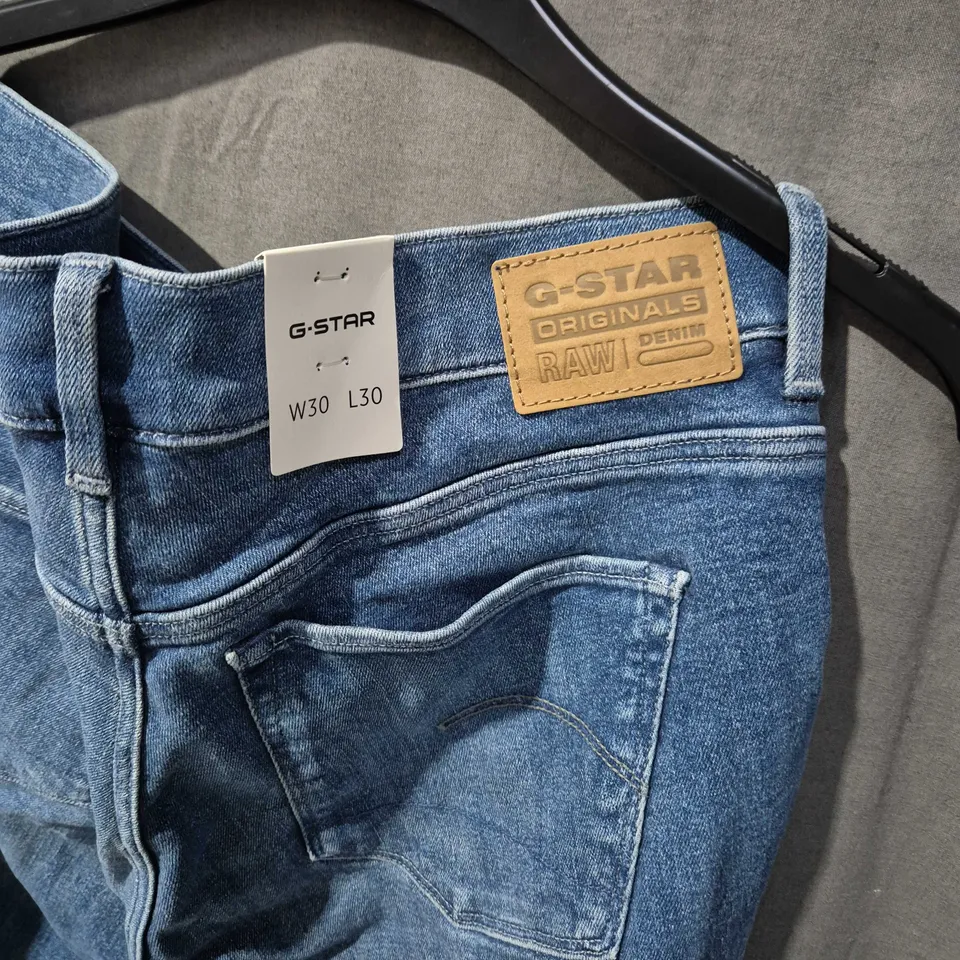 G-STAR RAW JEANS – BLUE DENIM, UK 30 (W30/L30)