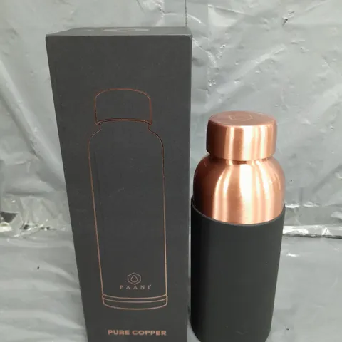 BOXED PAANI - COPPER BOTTLE BLACK - 700ML 