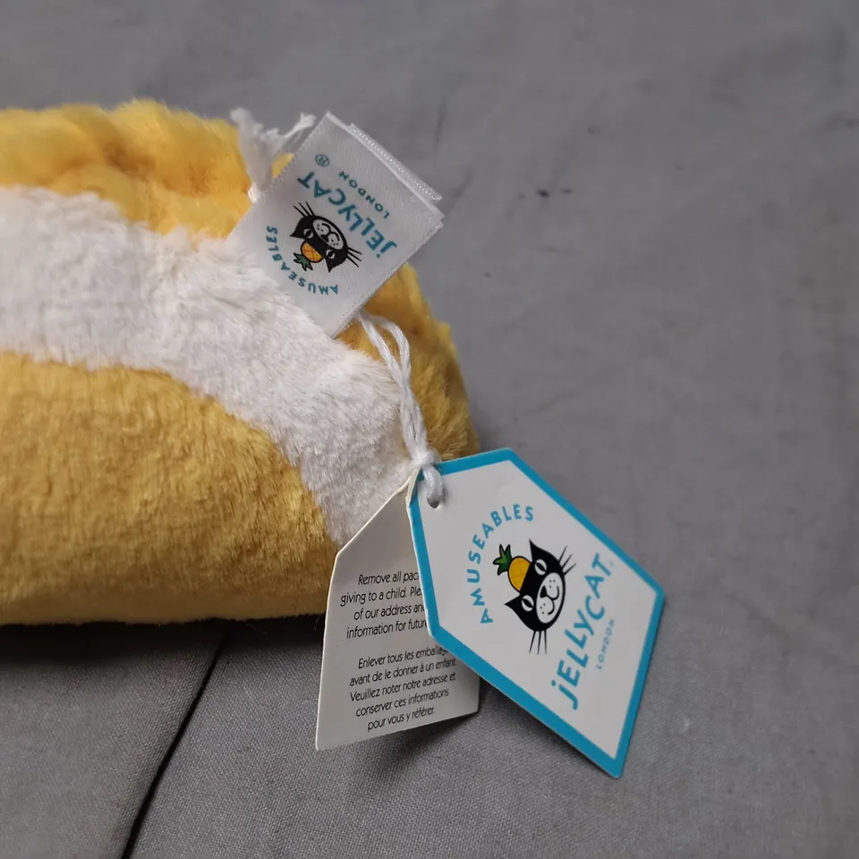 UNPACKAGED JELLYCAT LEMON THEMED PLUSHIE