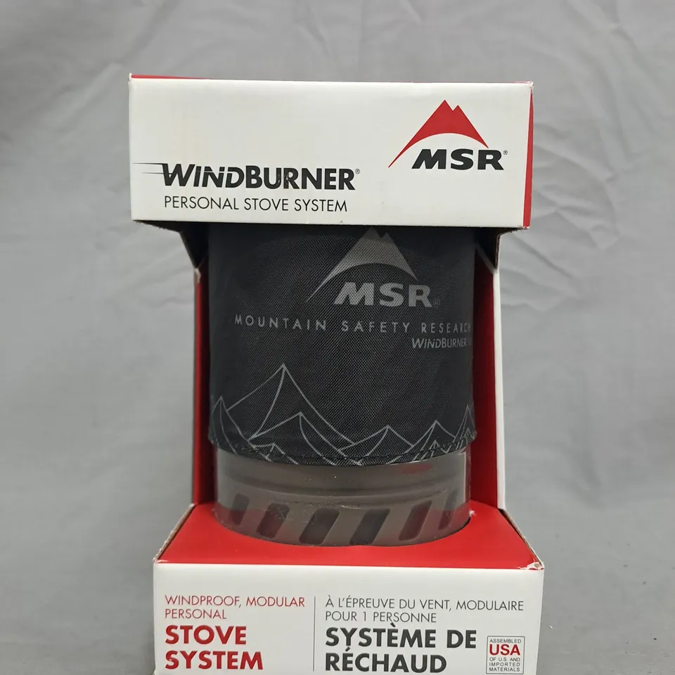 MSR WINDBURNER PERSONAL STOVE SYSTEM