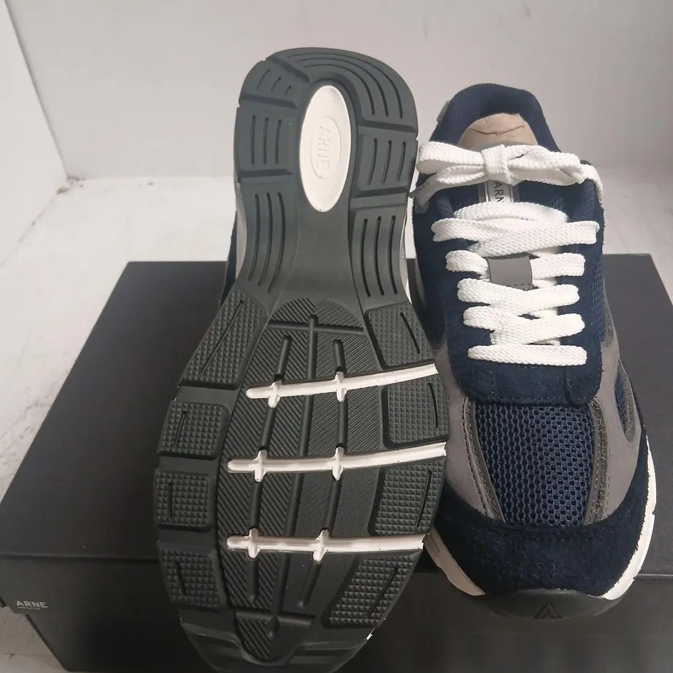 A-TECH ARNE 18 NAVY TRAINERS – UK9