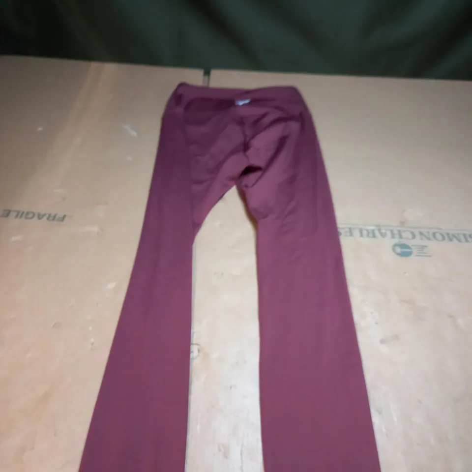 BROWN GYMSHARK LEGGINGS SIZE S 