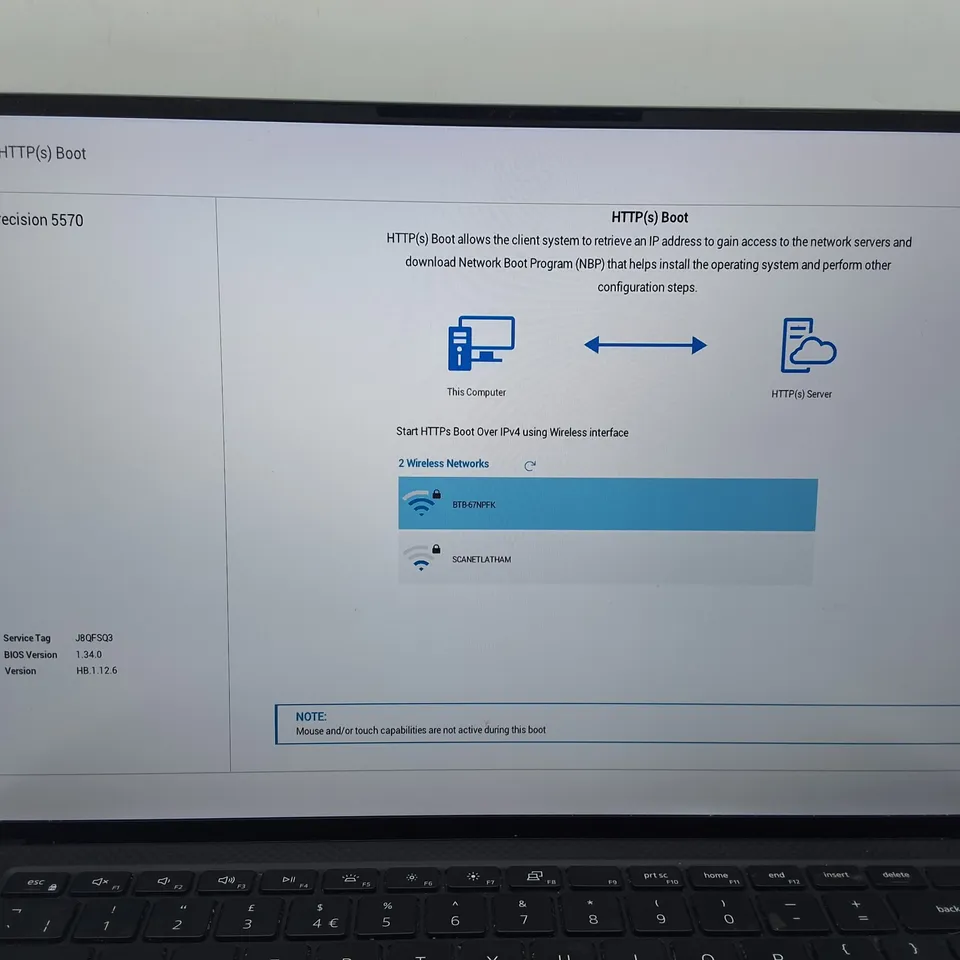 UNBOXED DELL PRECISION 5570 INTEL VPRO I7 LAPTOP IN BLACK