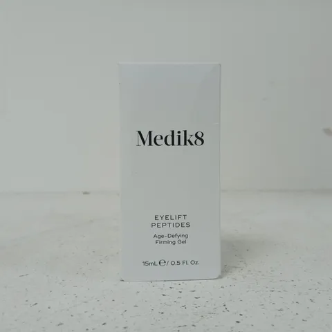 BOXED MEDIK8 EYELIFT PEPTIDES AGE-DEFYING GEL (15ML)
