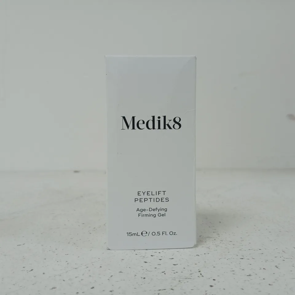BOXED MEDIK8 EYELIFT PEPTIDES AGE-DEFYING GEL (15ML)