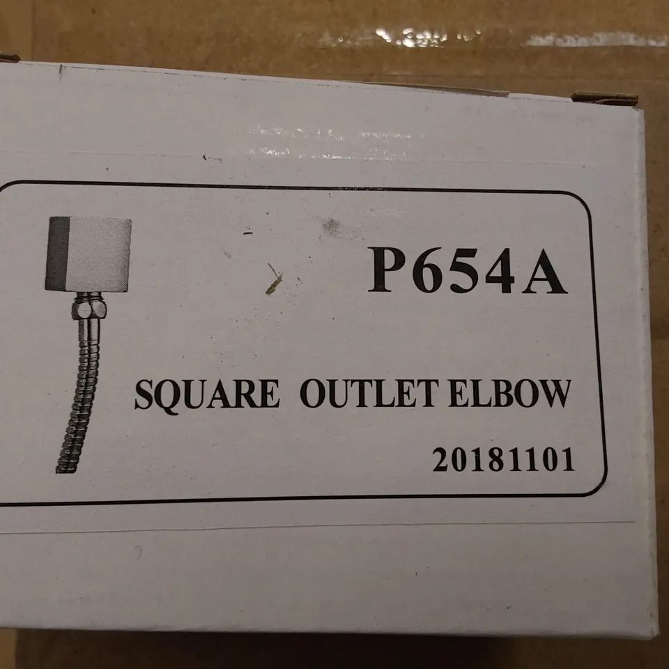 CASE OF APPROXIMATELY 50 SQUARE OUTLET ELBOWS P654A