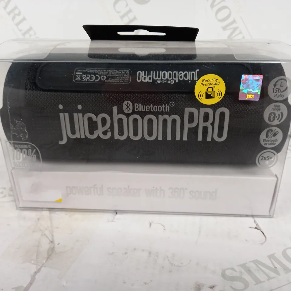 JUICEBOOMPRO BLUETOOTH SPEAKER 