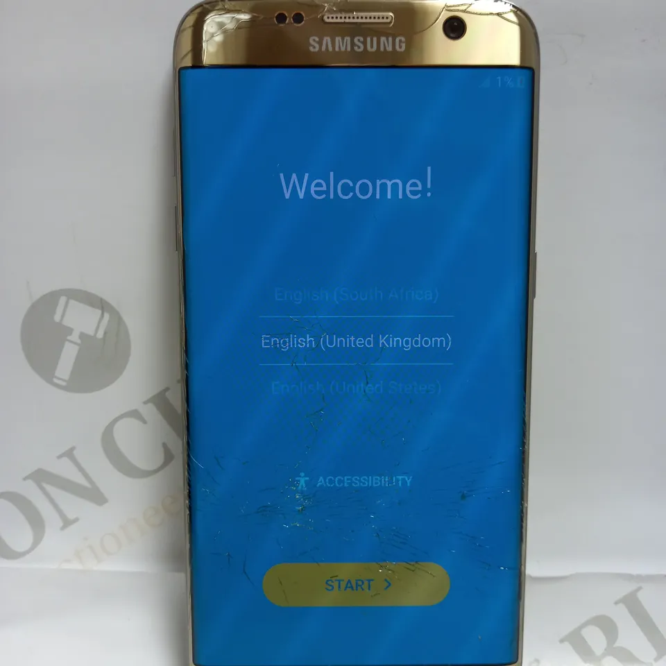 SAMSUNG GALAXY S7 EDGE MOBILE PHONE IN GOLD