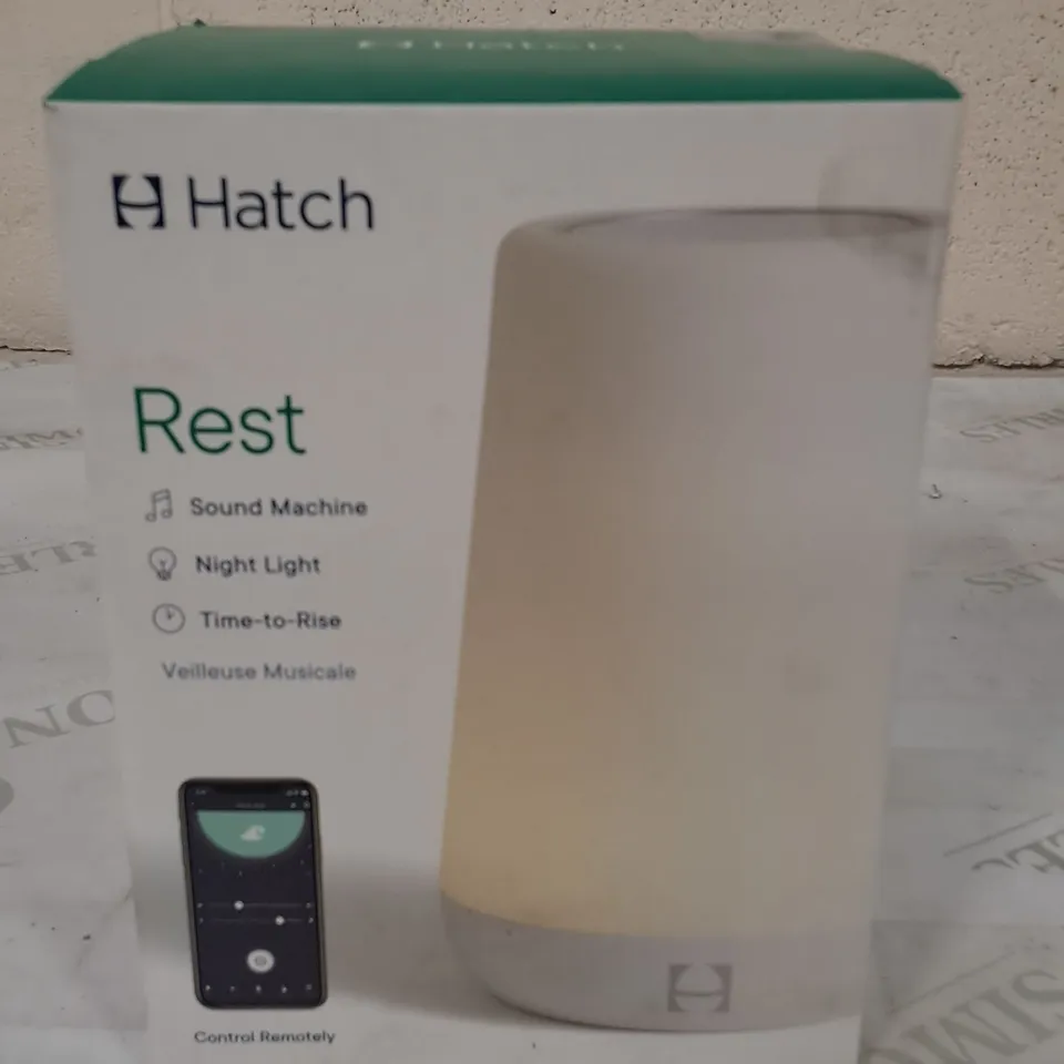 SEALED HATCH REST NIGHT LIGHT AND SOUND MACHINE