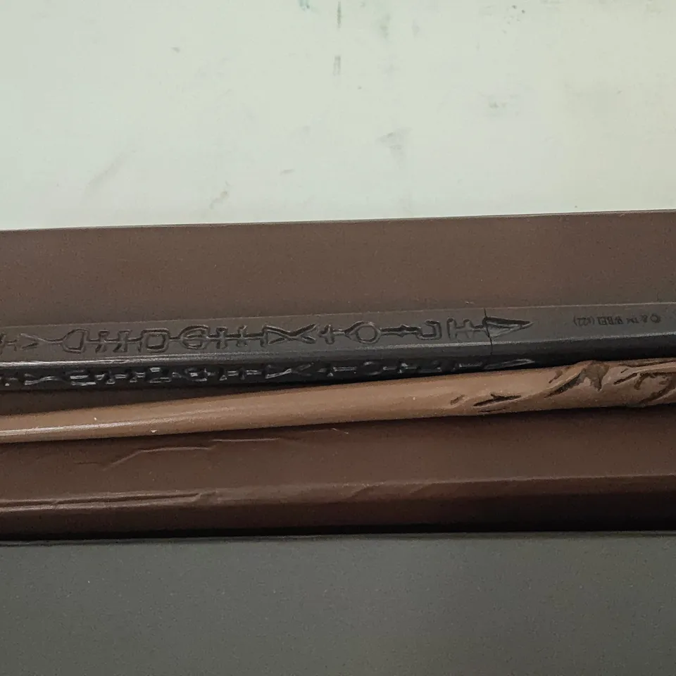 LOT OF 2 BOXED HARRY POTTER THEMED  WANDS - INCLUDES HERMIONE GRANGER AND SIRIUS BLACK