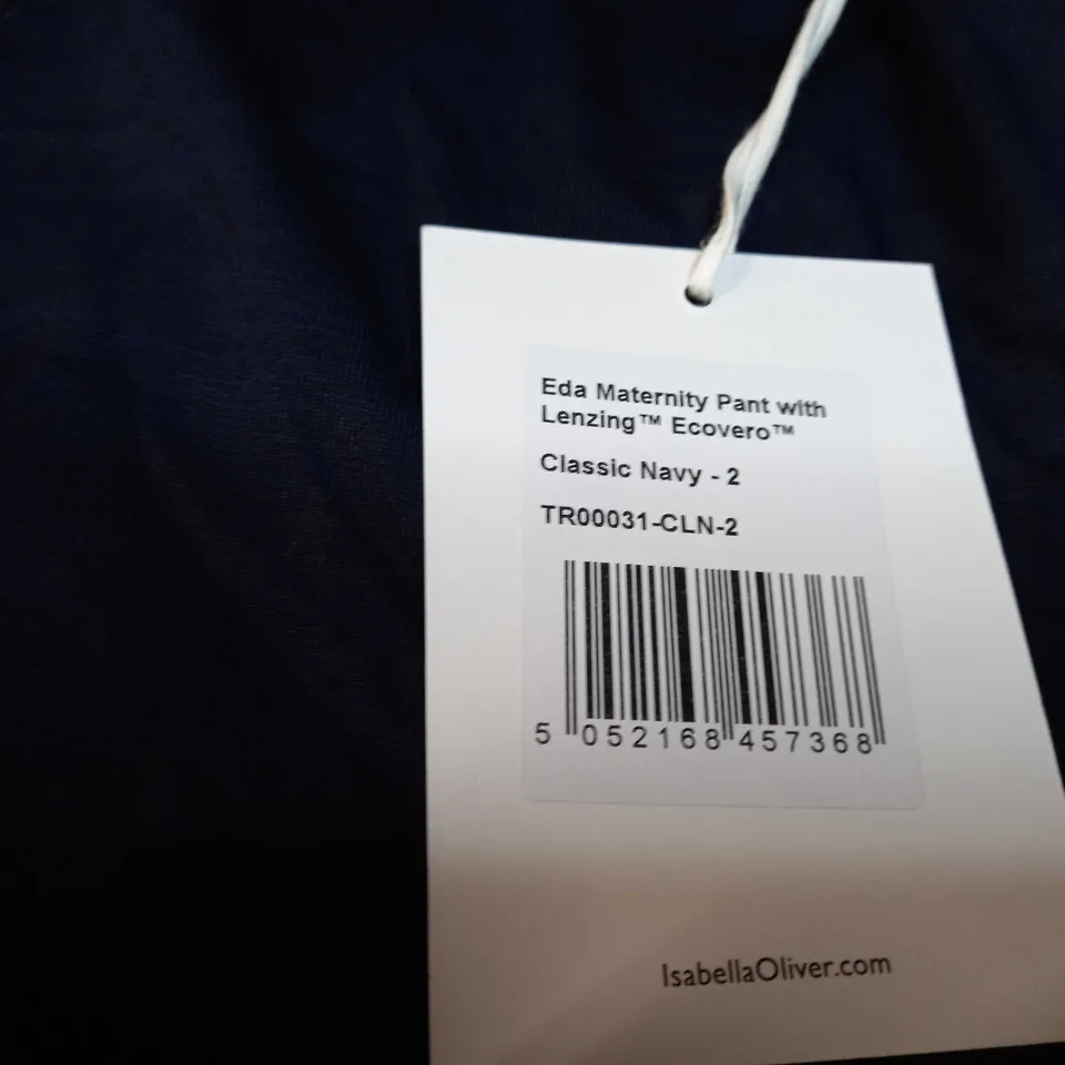 ISABELLA OLIVER NAVY MATERNITY PANTS