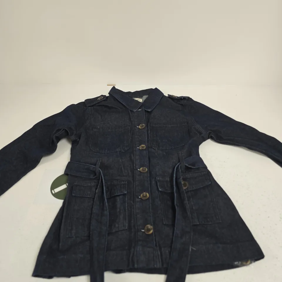 MUDFLOWER DENIM JACKET – UK 12 (EU 40, US 8)