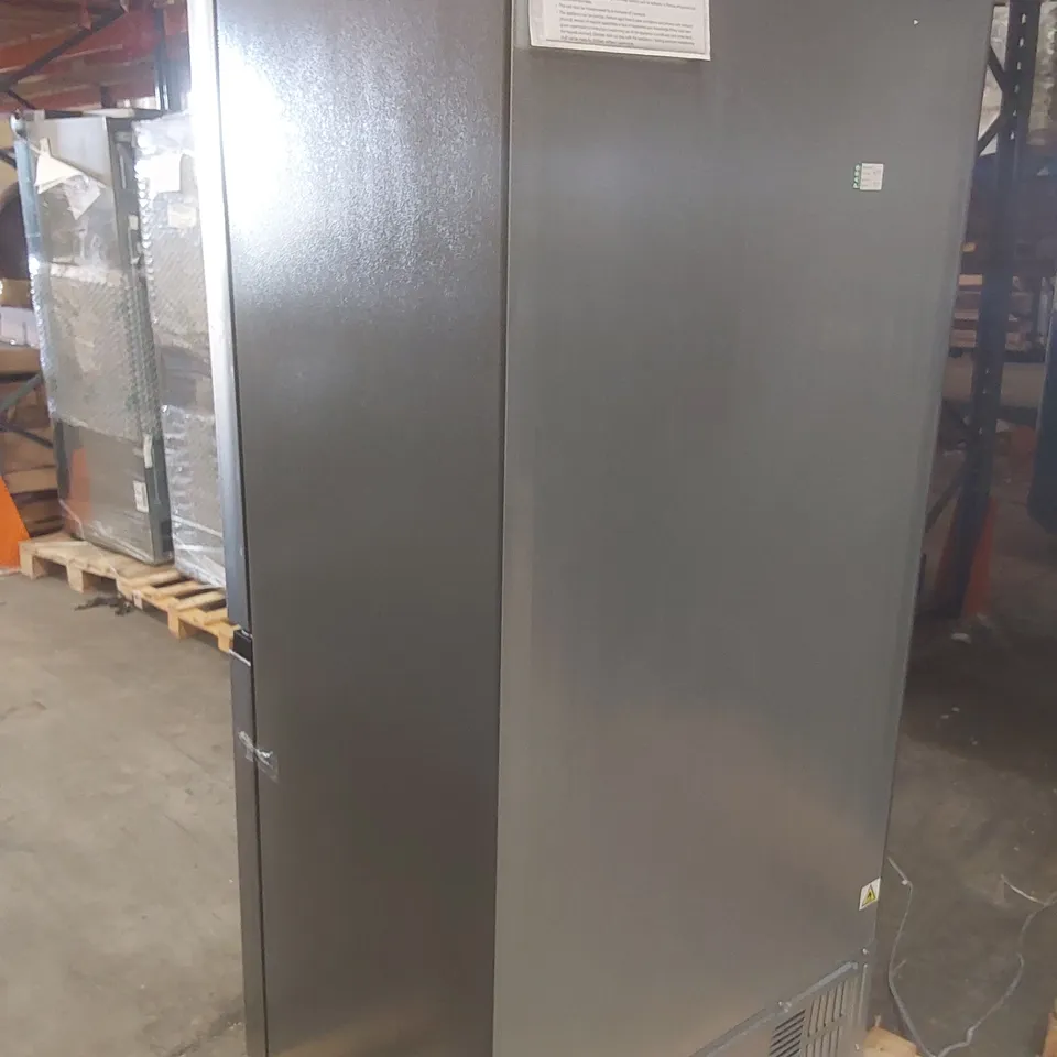 LOGIK L4D83X25 FRIDGE FREEZER - INOX