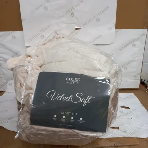 COZEE HOME ROSE KING SIZE DUVET SET