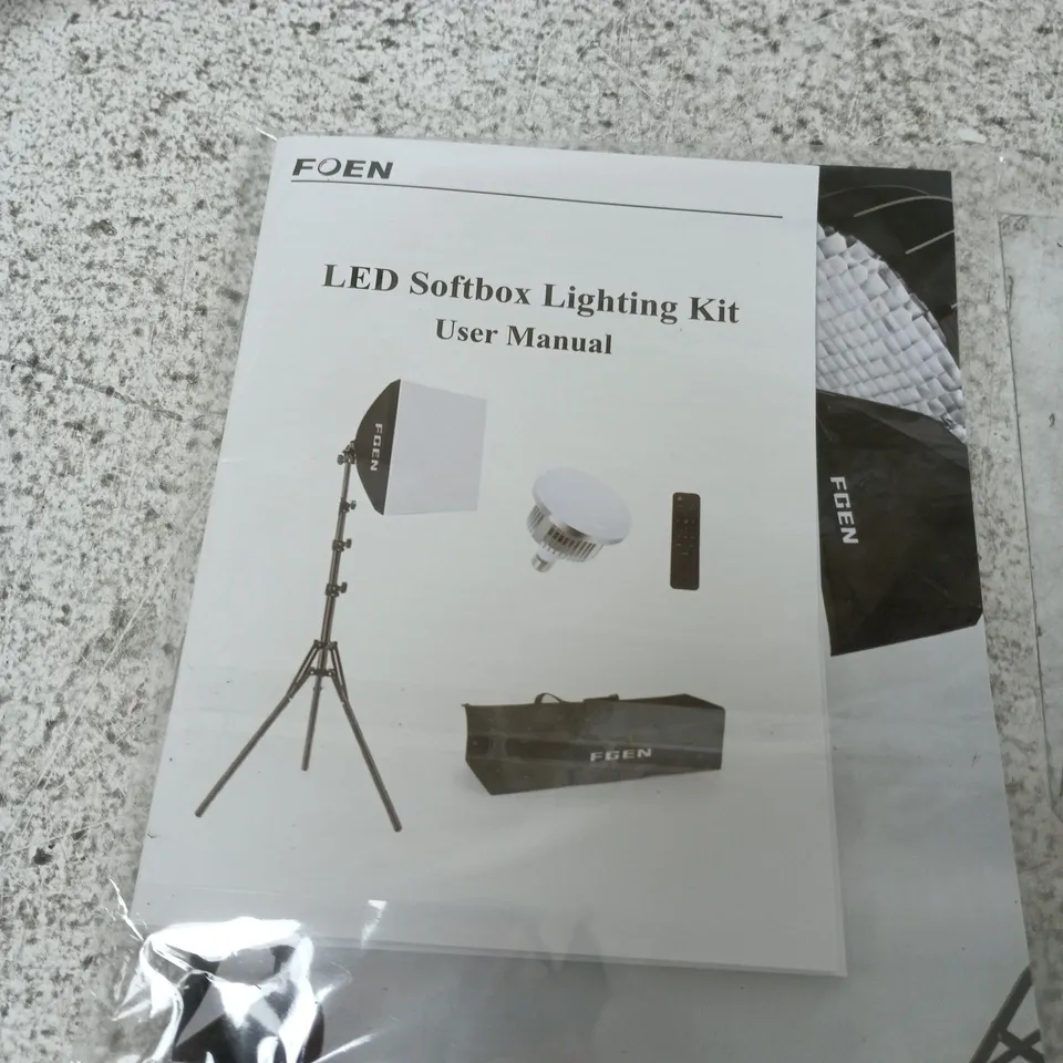 FOEN LED SOFTBOX LIGHTING KIT – PHOTOGRAPHY ACCESSORIES