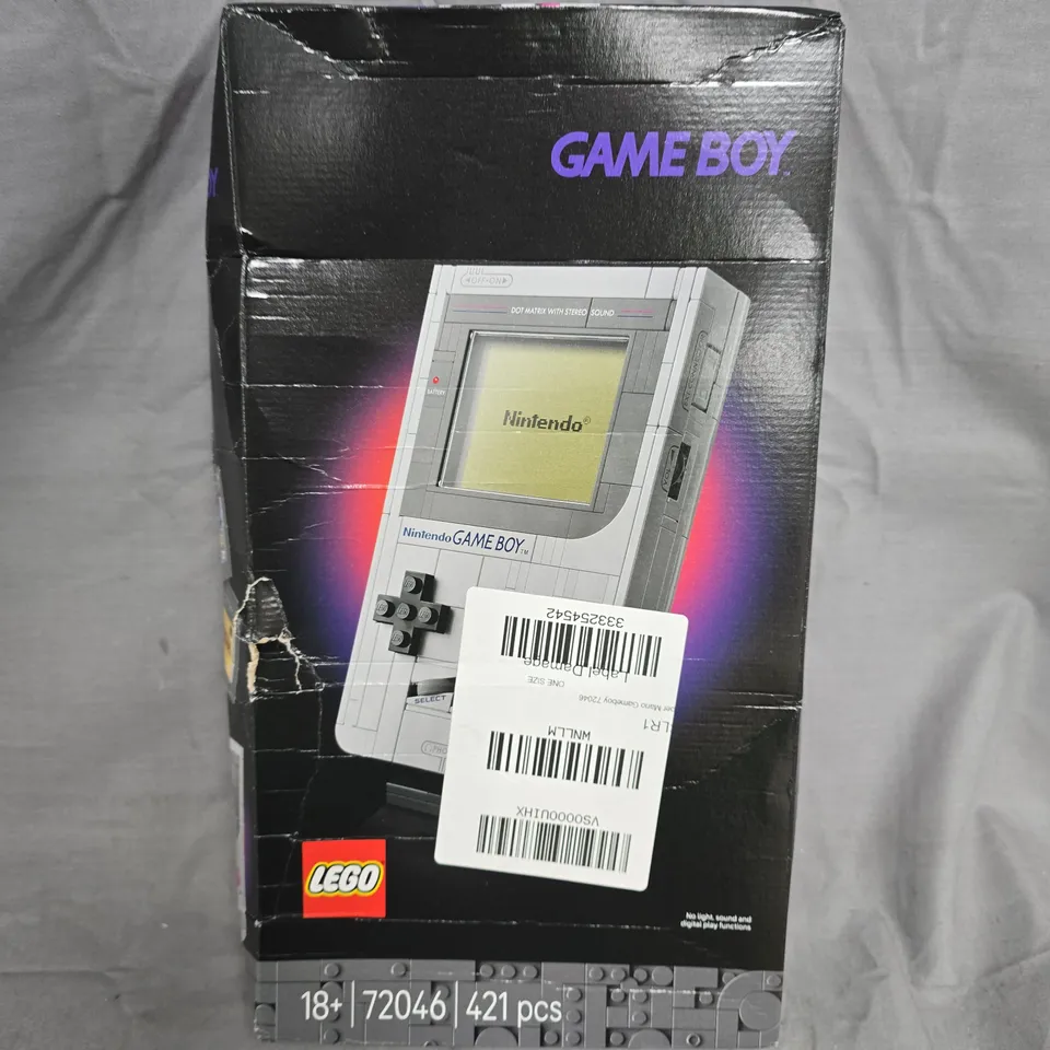 BOXED LEGO NINTENDO GAME BOY SET - 72046