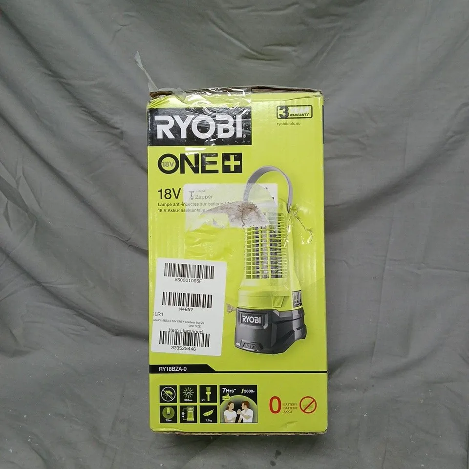 RYOBI ONE+ 18V BUG ZAPPER (RY18BZA-0) - TWO-PIECE SET