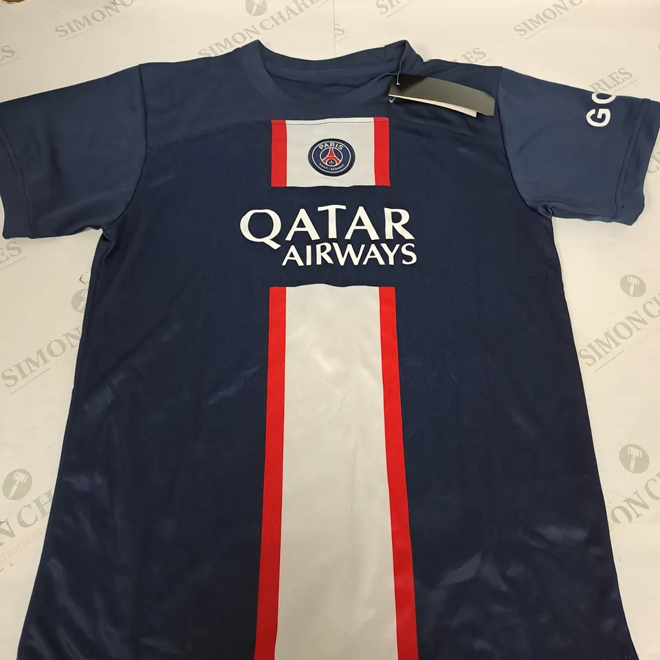 PSG FC HOME SHIRT WITH MBAPPE 7 SIZE 28